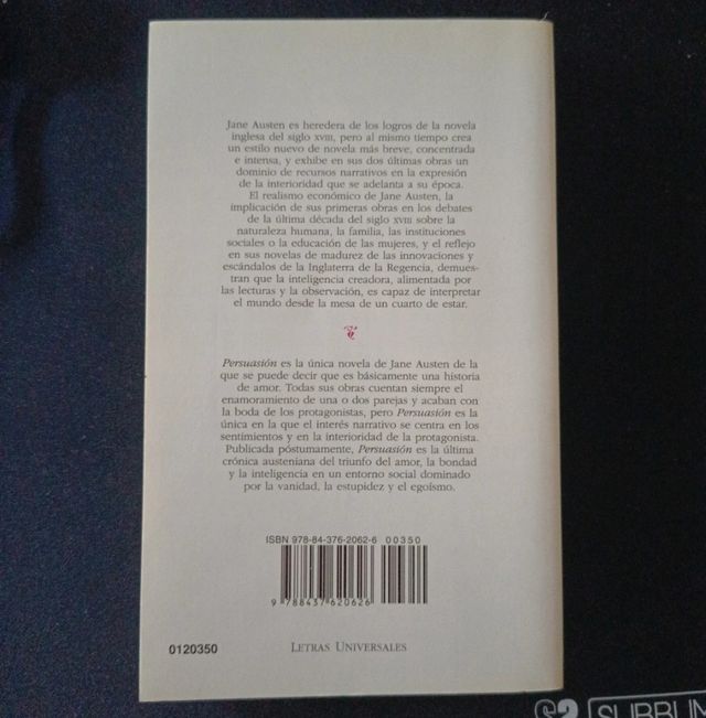 Persuasión (Letras Universales) (Spanish Edition)