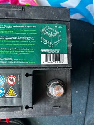 Batería coche 12V 45Ah
