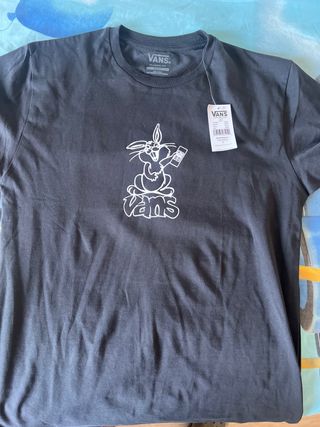 Camiseta Vans Bugs Bunny - Negra