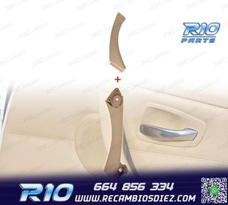 TIRADOR MANETA DCH PARA BMW E90 E91 PANEL PUERTA BEIGE