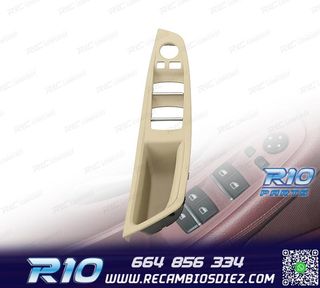 MOLDURA BOTONERA PARA BMW F10 F11 PANEL PUERTA BEIGE