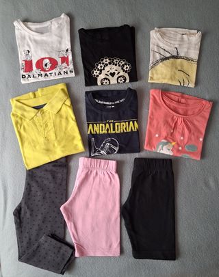 Lote ropa niña verano 3-4 años