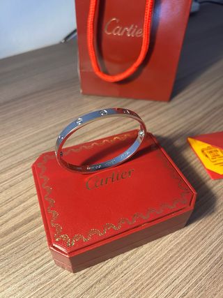 Bracciale Cartier Love Argento