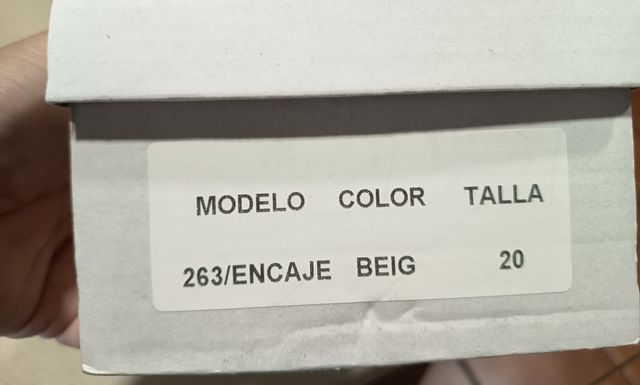 Sandalias bebé niña