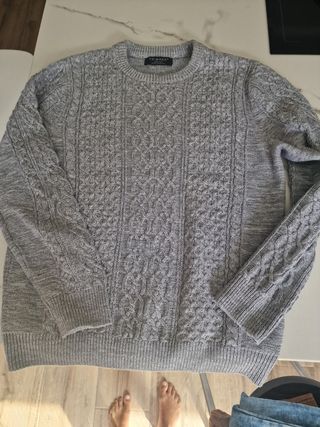 Jersey Primark gris - Talla M
