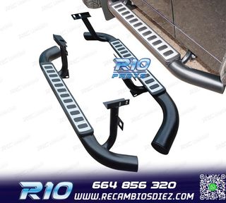 ESTRIBERAS ESTRIBOS LAND ROVER DEFENDER 90 PLATA 83-16