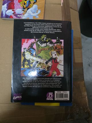 Capitán América.los 4 fantasticos&xmen.patrulla x.