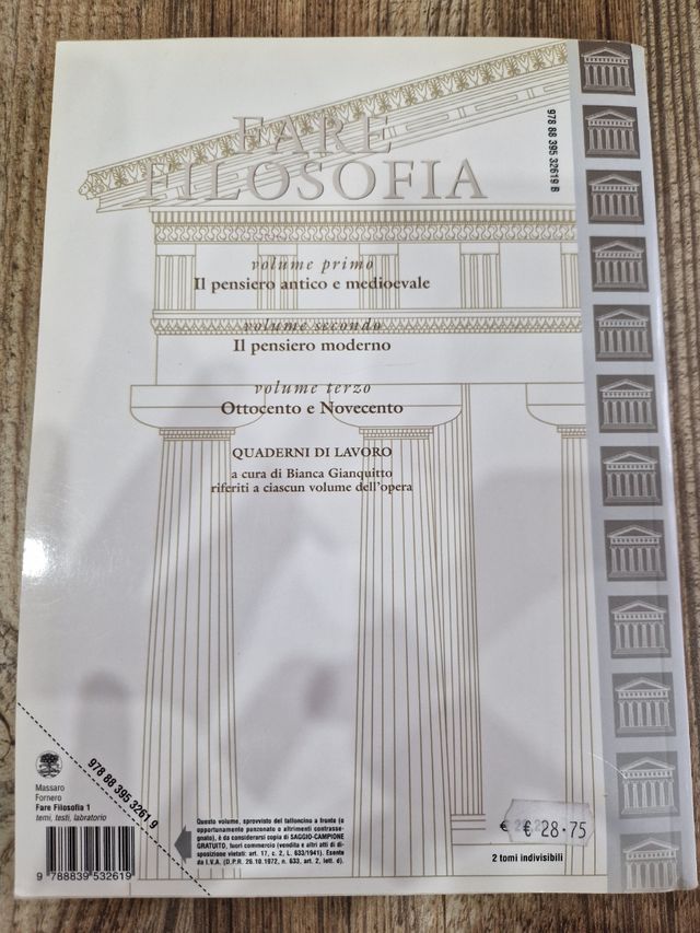 Fare Filosofia. Per I Licei E Gli Ist. Magistrali