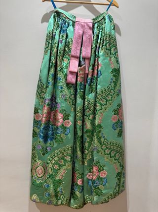 Traje Fallera Verde - Talla Mediana