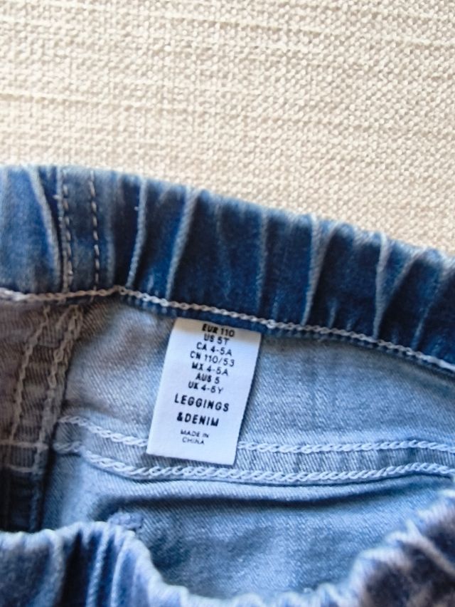 Jeggings niña H&M conejitos