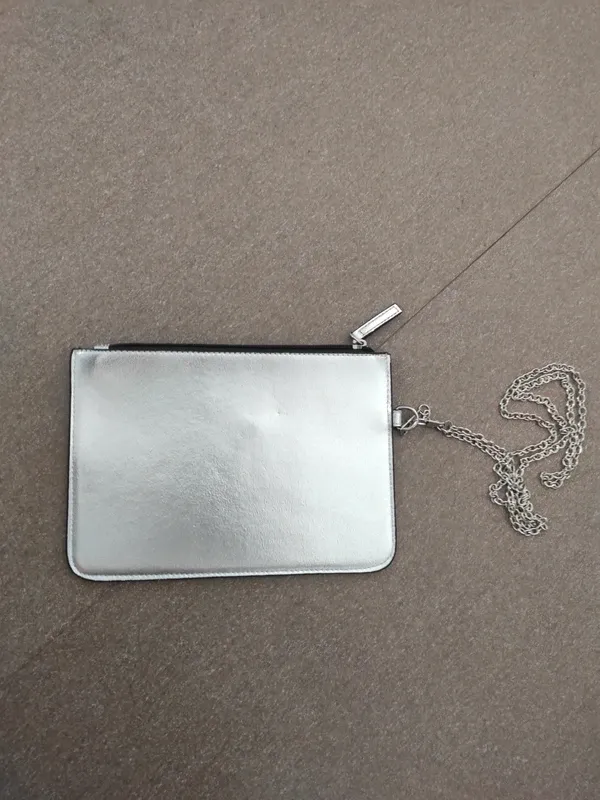 Bolso Primark plateado | bandolera