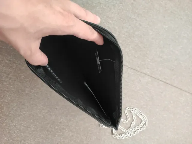 Bolso Primark plateado | bandolera