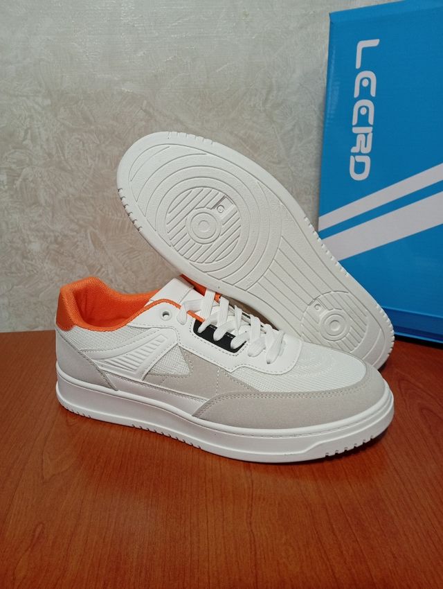 Leerd Sneakers Bianche Uomo 43