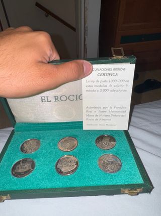 Medallas Virgen del Rocío - Acuñaciones Ibérica