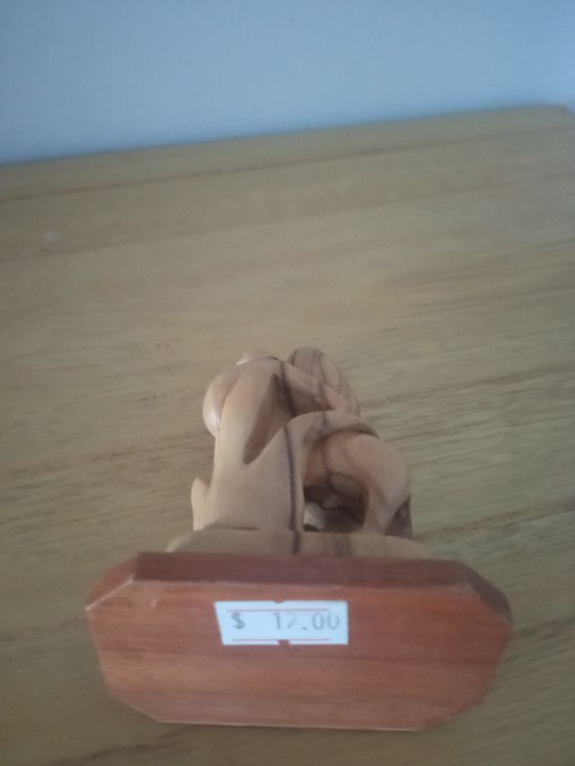 Sagrada Familia Belén - Figura Madera, pequeña.