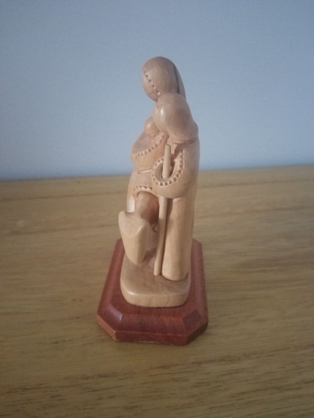 Sagrada Familia Belén - Figura Madera, pequeña.