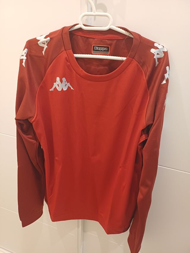 Sudadera Kappa roja XXL - Entrenamiento
