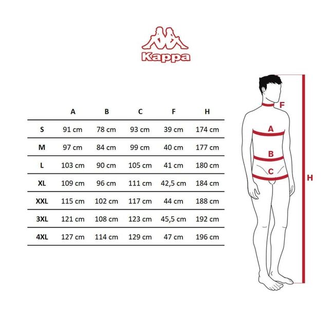 Sudadera Kappa roja XXL - Entrenamiento