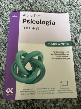 Alpha test psicologia, tolc-psi