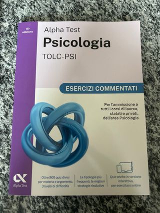 Alpha test psicologia, tolc-psi