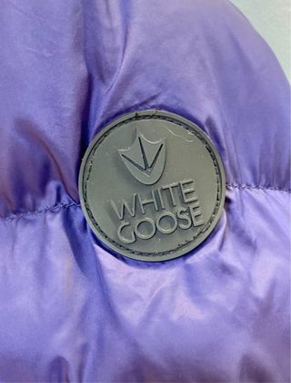 Plumifero White Goose azul marino
