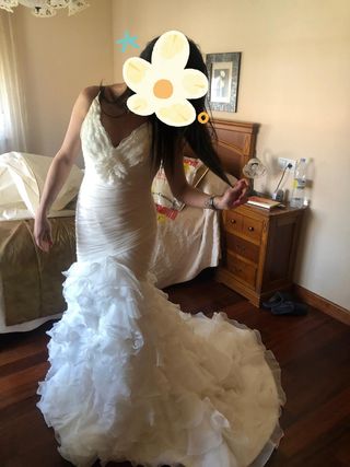 Vestido novia Pronovias - Talla 38