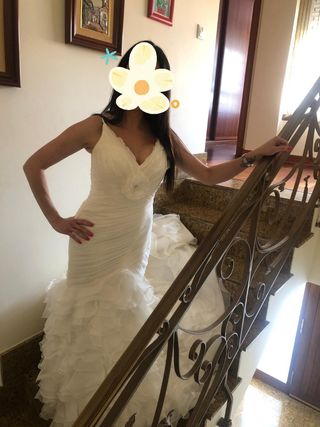Vestido novia Pronovias - Talla 38