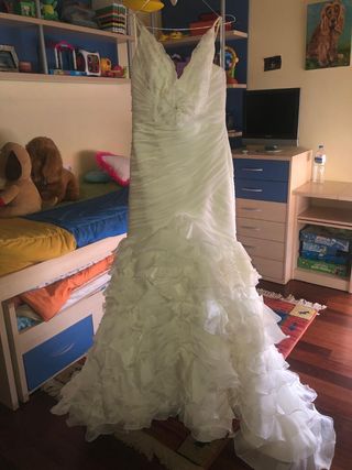 Vestido novia Pronovias - Talla 38