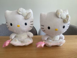 2 Peluches Hello Kitty hada madrina