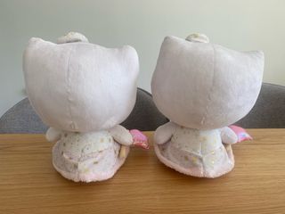 2 Peluches Hello Kitty hada madrina