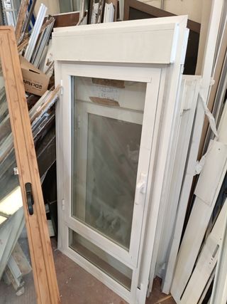 Ventana aluminio blanco segunda mano