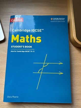 Cambridge IGCSE Maths Student Book (Cambridge ...