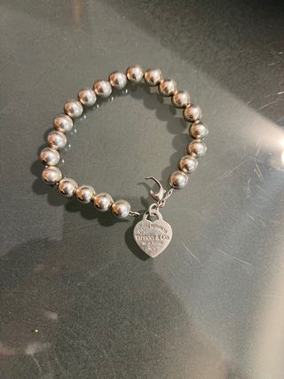Pulsera Tiffany & Co. perlas plata
