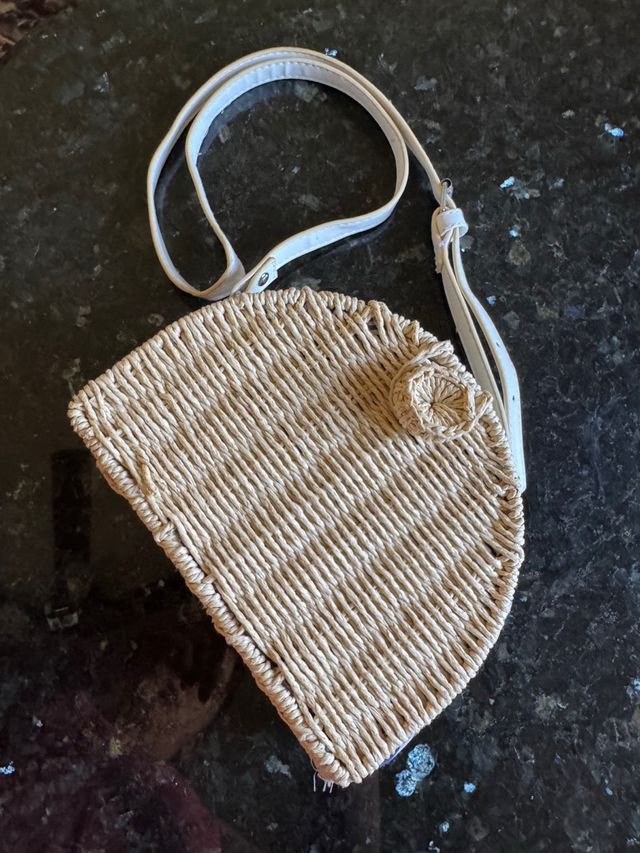 Bolso paja beige - Bolso playa