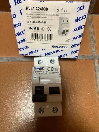 Interruptor Diferencial RV31 A24030 40A