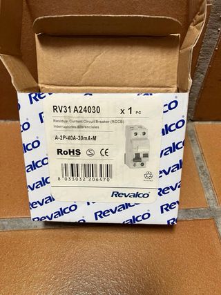 Interruptor Diferencial RV31 A24030 40A