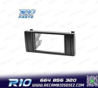 MARCO NEGRO PARA RADIO 2-DIN PARA BMW SERIE 5 E39 Y X5 E53