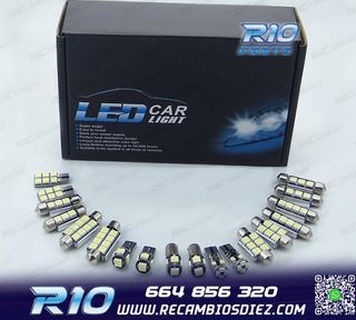 KIT 18 BOMBILLAS LED INTERIOR PARA VOLKSWAGEN VW MULTIVAN MK