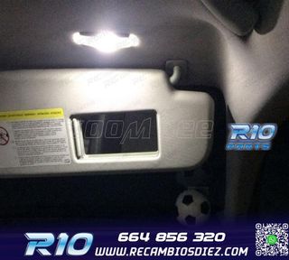 KIT 18 BOMBILLAS LED INTERIOR PARA VOLKSWAGEN VW MULTIVAN MK