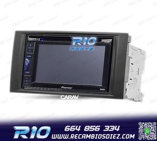 MARCO NEGRO RADIO 2-DIN PARA VOLKSWAGEN VW TOUAREG 02-10 T5 