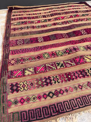 Tappeto in tessuto - Lana e fibra naturale