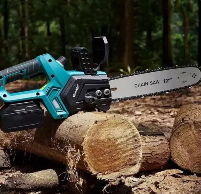 Motosega Catena ad OLIO 12'' Lubrificata Potente 