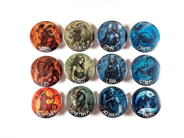 Set 12 spille zodiaco