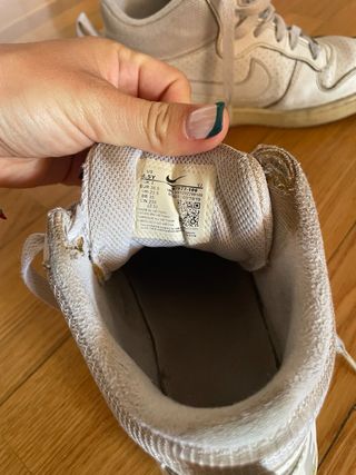 Zapatillas Nike blancas altas