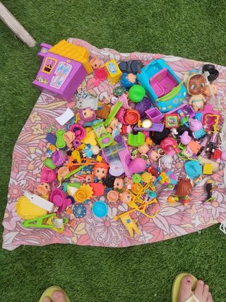 Lote juguetes niños - PinyPon, Bebés Llorones etc 