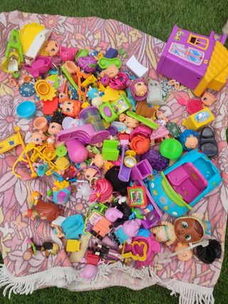 Lote juguetes niños - PinyPon, Bebés Llorones etc 