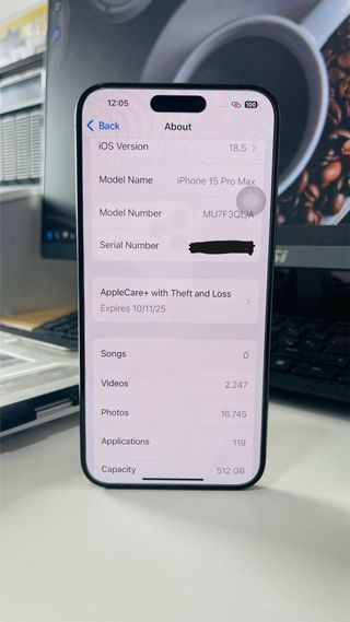iPhone 15 Pro Max 512GB - Nero
