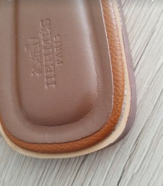 Sandalias planas marrones - Talla 39