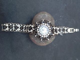 Reloj mujer acero pedreria