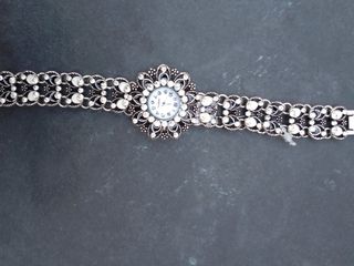 Reloj mujer acero pedreria